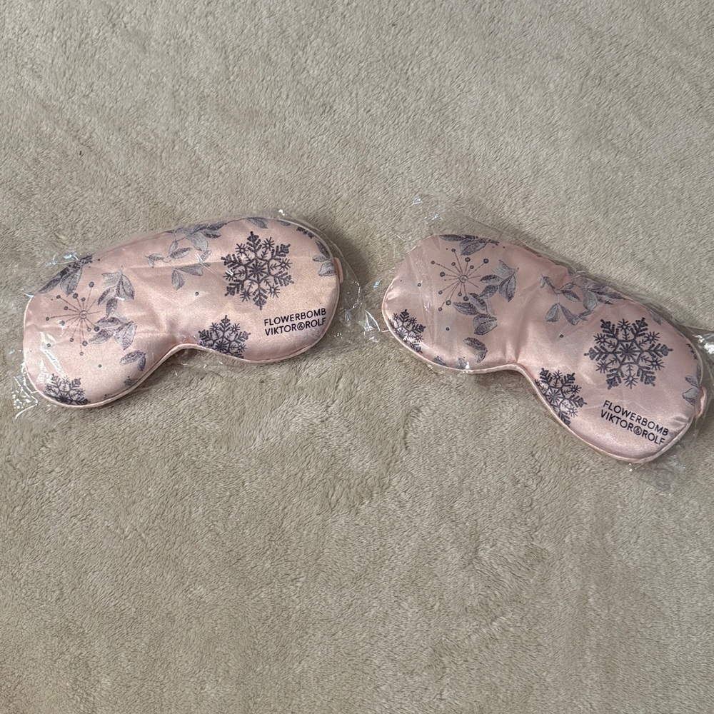 Viktor & Rolf Pink Floral Sleep Masks